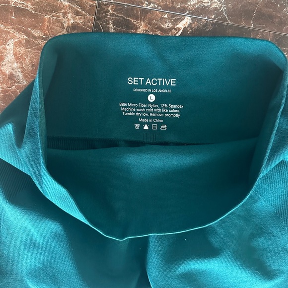 MATCHING SET ACTIVE MOJITO TOP AND LEGGINGS - Picture 7 of 7